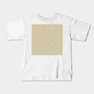 Branches pattern in green Kids T-Shirt